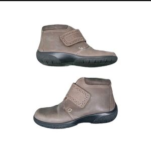 Hotter Daydream Brown Leather Ankle Boots By Hotter Comfort Concept Women Size 5